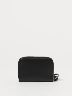 Portamonete Jil Sander in pelle palmellata