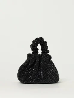 Pouch Angel Aura Twenty Fourhaitch in raso con strass all over