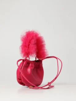 Pouch Soft Pinko in nappa