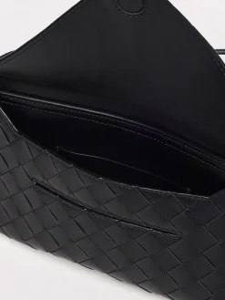 Pouch Solstice Bottega Veneta in nappa intrecciata