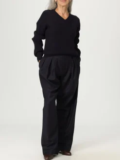 Pullover Barena in misto cotone a coste