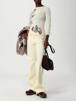 Pullover Etro in misto lana con ricamo