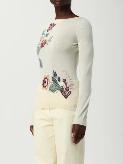Pullover Etro in misto lana con ricamo