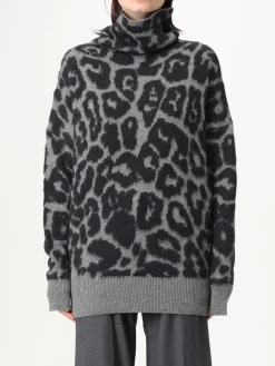 Pullover in lana animalier Stella McCartney
