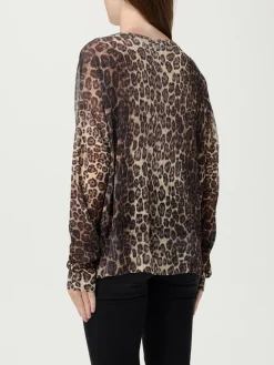 Pullover Liu Jo in misto viscosa lurex animalier