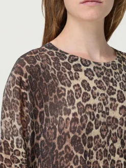Pullover Liu Jo in misto viscosa lurex animalier