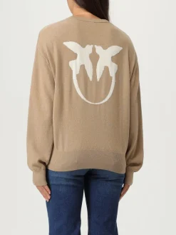 Pullover Pinko in lana e cashmere con logo