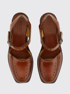 Pump Picada Hereu in pelle traforata