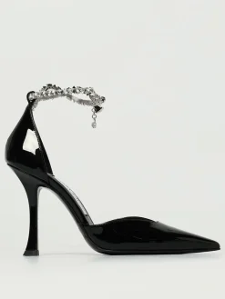 Pump Stevie Jimmy Choo in vernice con strass