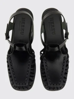 Sandalo Alaro Hereu in pelle e cotone