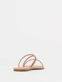 Sandalo Ancient Greek Sandal in pelle sintetica con micro pois