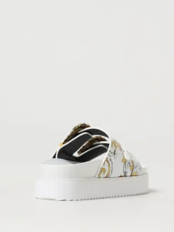 Sandalo Baroque Versace Jeans Couture in pelle sintetica stampata