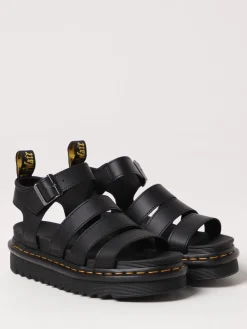 Sandalo Blaire Dr. Martens in pelle a grana