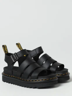 Sandalo Blaire Dr. Martens in pelle a grana