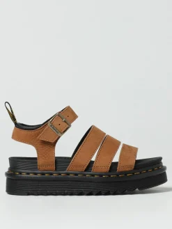 Sandalo Blaire Dr. Martens in pelle a grana