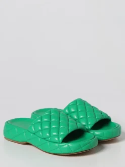 Sandalo Bottega Veneta in nappa matelassè