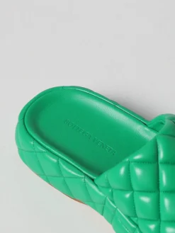 Sandalo Bottega Veneta in nappa matelassè