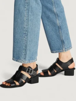 Sandalo Calvin Klein Jeans in pelle sintetica