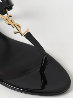 Sandalo Cassandra Saint Laurent in vernice