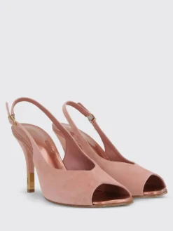 Sandalo Chloè in camoscio