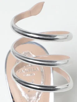 Sandalo Cleo Rene Caovilla in vernice laminata