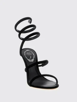 Sandalo Cleo Rene Caovilla in velluto