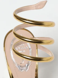 Sandalo Cleo Rene Caovilla in vernice laminata