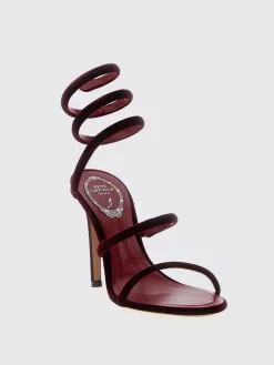 Sandalo Cleo Rene Caovilla in velluto