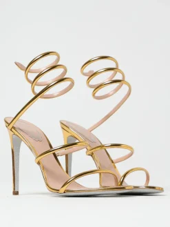 Sandalo Cleo Rene Caovilla in vernice laminata