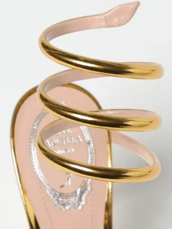 Sandalo Cleo Rene Caovilla in vernice laminata