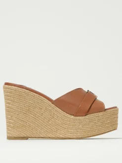 Sandalo con zeppa Leda Jimmy Choo in pelle