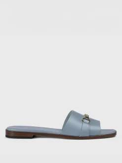 Sandalo Doucal's in pelle con morsetto