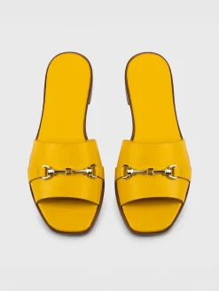 Sandalo Doucal's in pelle con morsetto