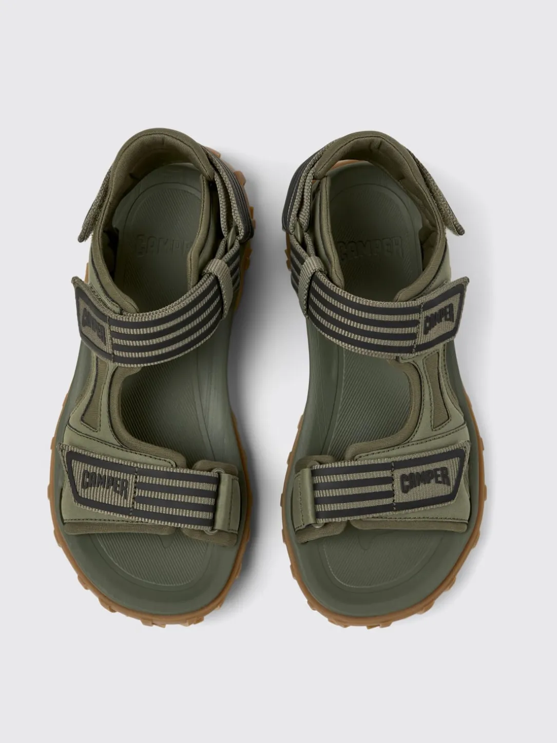 Sandalo Drift Trail Camper in pelle e PET riciclato