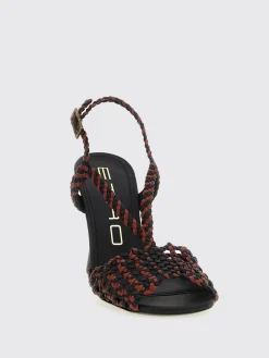 Sandalo Etro in pelle intrecciata