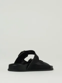 Sandalo Fayence Jimmy Choo in nylon a rete e pelle