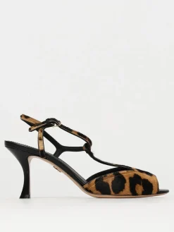 Sandalo Ferragamo in cavallino animalier
