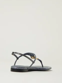 Sandalo FFold Fendi in pelle ayers