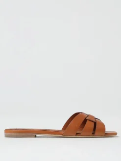 Sandalo flat Tribute in pelle Saint Laurent