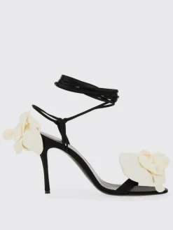 Sandalo Flower Magda Butrym in viscosa con applicazioni