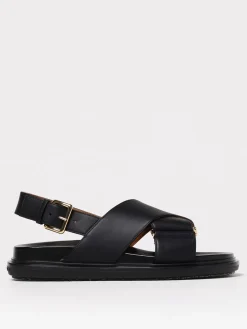 Sandalo Fussbett Marni in pelle