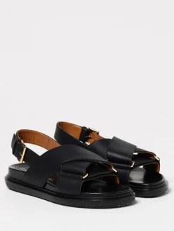 Sandalo Fussbett Marni in pelle