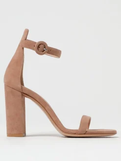 Sandalo Gaeta Gianvito Rossi in camoscio