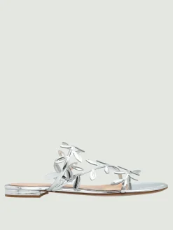 Sandalo Gianvito Rossi in vernice laminata