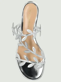 Sandalo Gianvito Rossi in vernice laminata