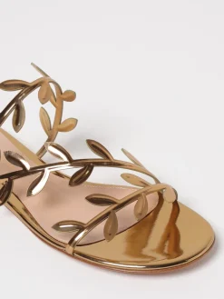 Sandalo Gianvito Rossi in vernice laminata