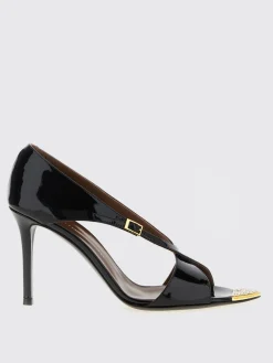 Sandalo Giuseppe Zanotti in vernice con dettaglio di strass