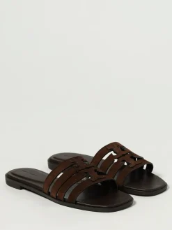 Sandalo Ines Tory Burch in camoscio