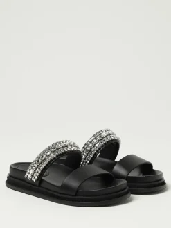 Sandalo Jadi Jimmy Choo in pelle con strass