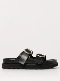 Sandalo Jil Sander in pelle